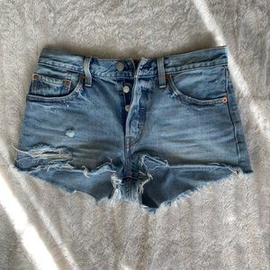 Levi’s high waisted shorts